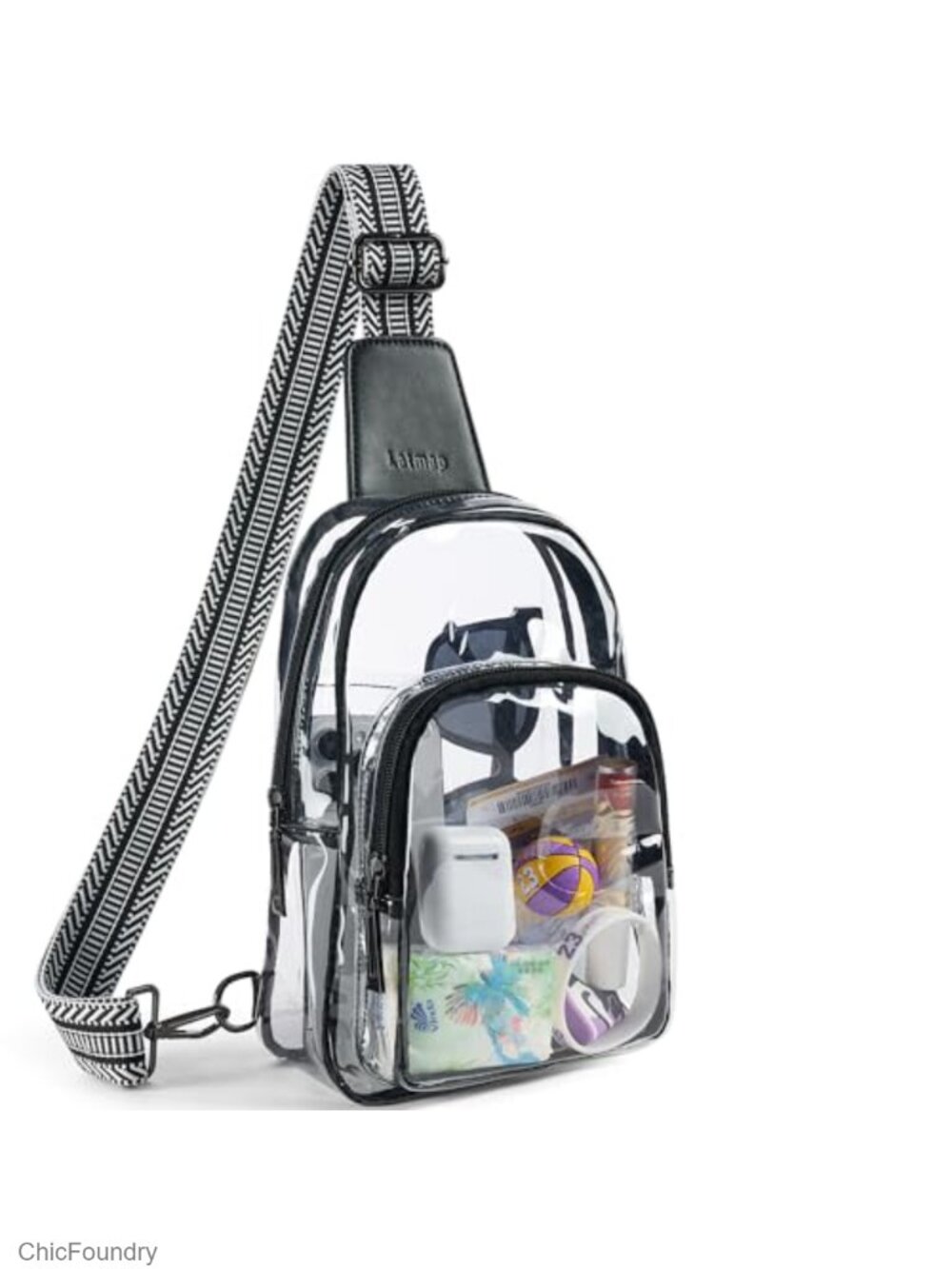 Clear Stadium Crossbody Bag for Concerts Events Transparent Purse Women